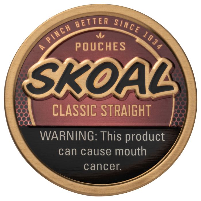 Skoal Straight, .82oz, POUCHES