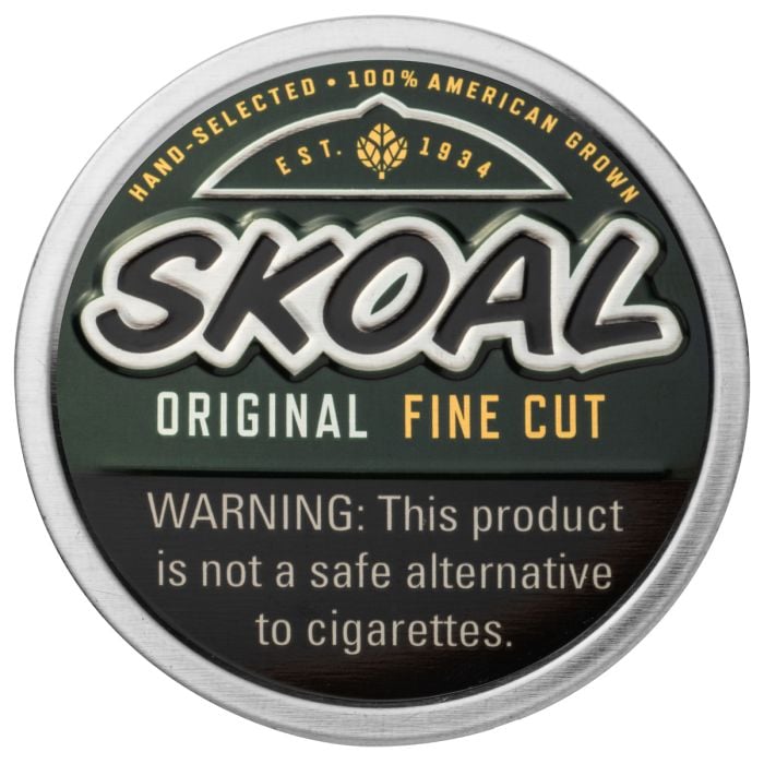 Skoal Original Wintergreen, 1.2oz, Fine Cut