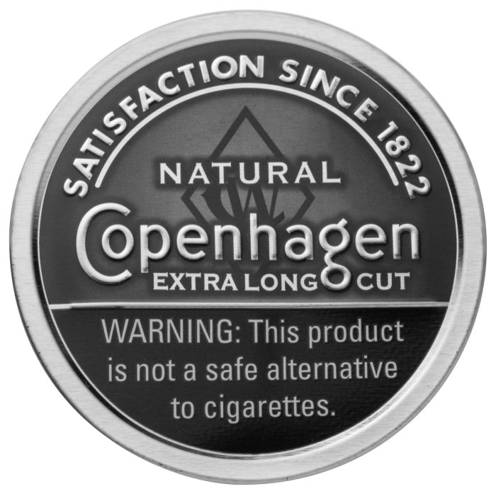 Copenhagen Natural, 1.2oz, EXTRA Long Cut 