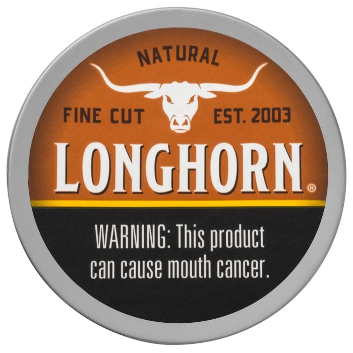 Longhorn Natural, 1.2oz, Fine Cut