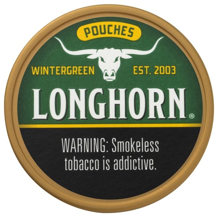Longhorn Wintergreen, .63oz, POUCHES