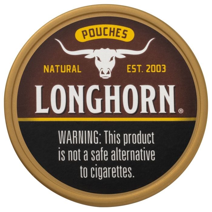 Longhorn Natural, .82oz, POUCHES
