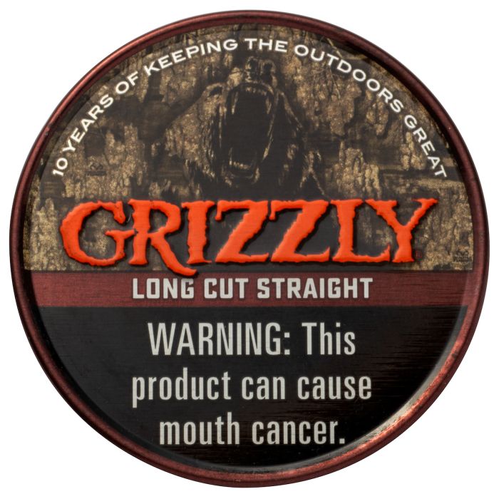 Grizzly Straight, 1.2oz, Long Cut