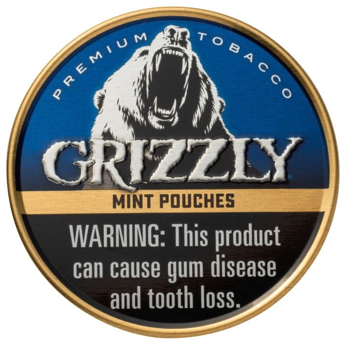 Grizzly Mint, .82oz, POUCHES