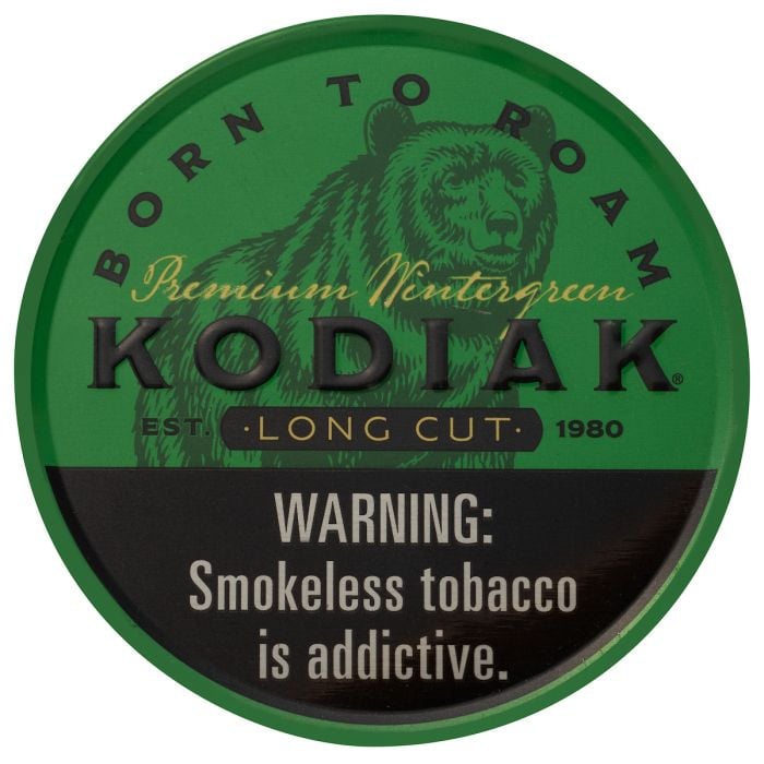 Kodiak Wintergreen, 1.2oz, Long Cut