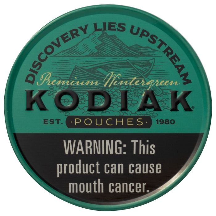 Kodiak Wintergreen, .82oz, POUCHES