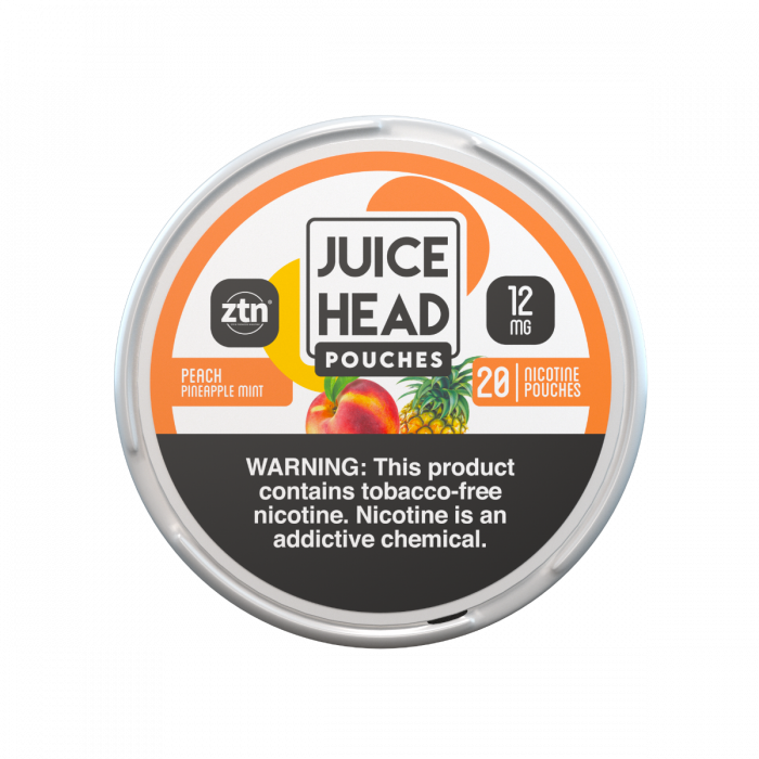Juice Head Pouches Peach Pineapple Mint 12MG