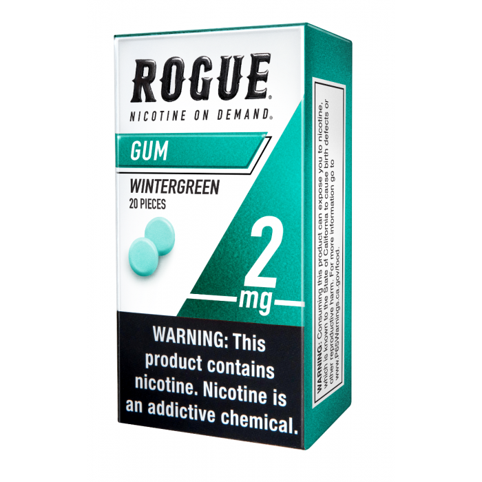 Rogue 2MG Wintergreen Nicotine Gums