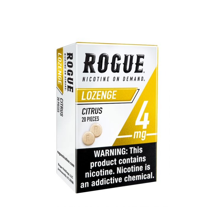 Rogue 4MG Citrus Nicotine Lozenges