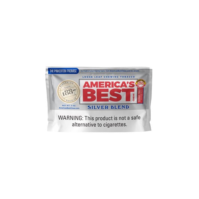 America's Best Silver Blend 3oz Loose Leaf Chewing Tobacco