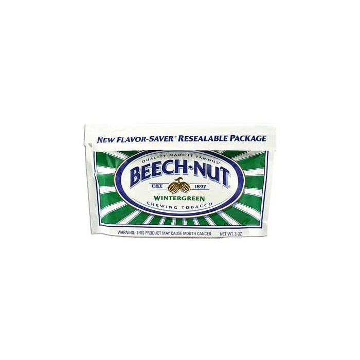 Beech Nut Wintergreen 3oz Loose Leaf Chewing Tobacco