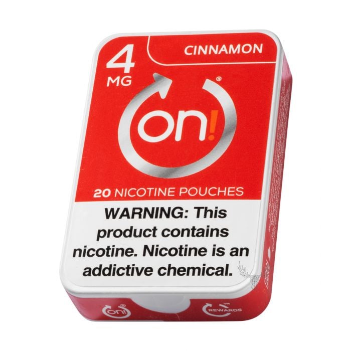 On! 4MG Cinnamon Mini Dry Nicotine Pouches