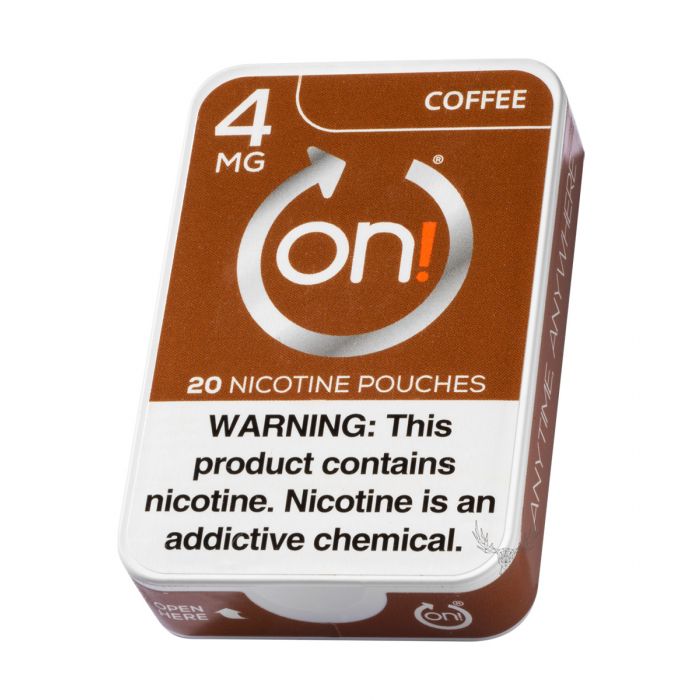 On! 4MG Coffee Mini Dry Nicotine Pouches On! 4MG Coffee Mini Dry Nicotine Pouches