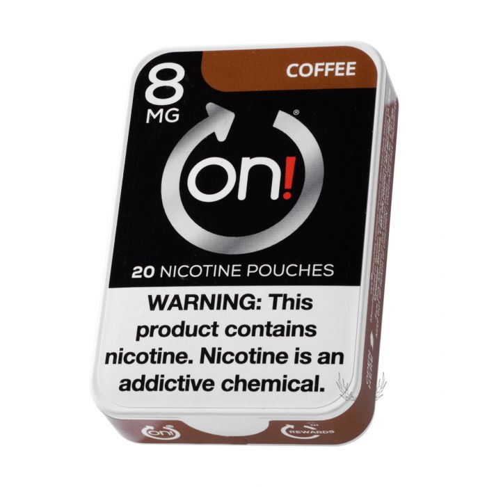 On! 8MG Coffee Mini Dry Nicotine Pouches