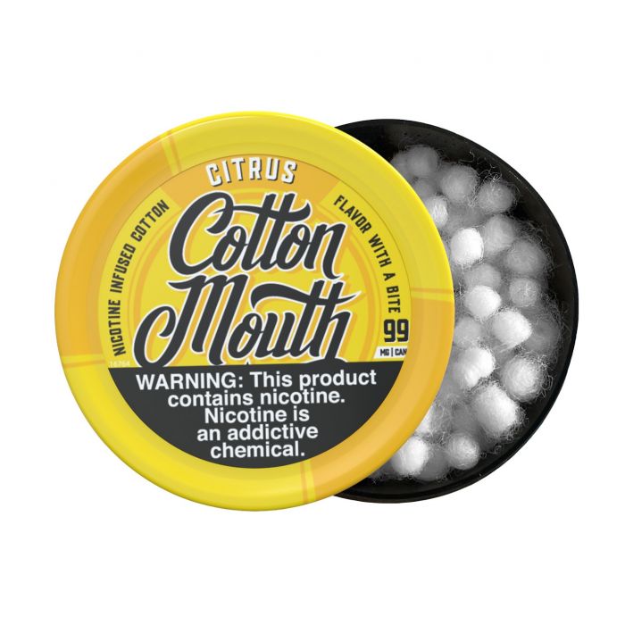Cotton Mouth Citrus Nicotine Infused Cotton