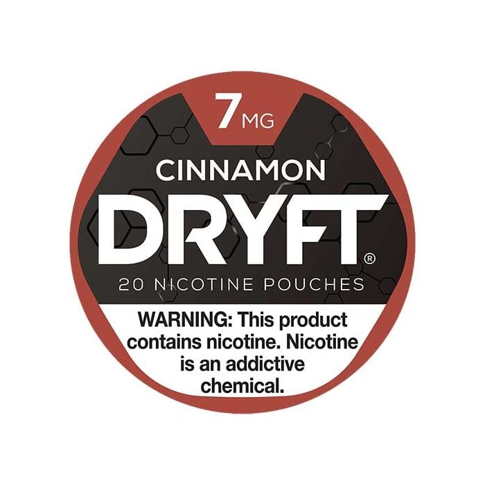 Dryft Cinnamon, 7mg, White Dry Mini