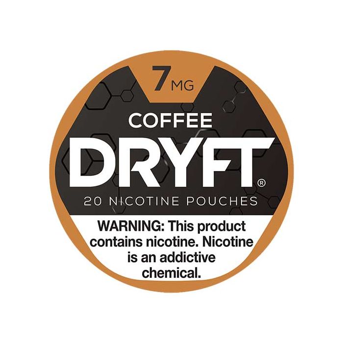 Dryft Coffee, 7mg, White Dry Mini