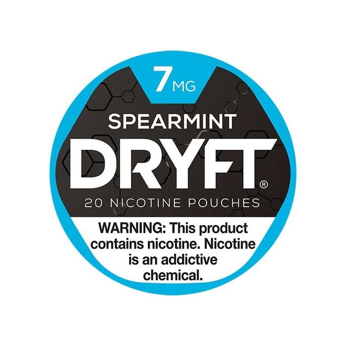 Dryft Spearmint, 7mg, White Dry Mini