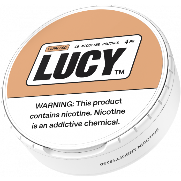 Lucy Espresso 4MG Slim Nicotine Pouches Lucy Espresso 4MG Slim Nicotine Pouches