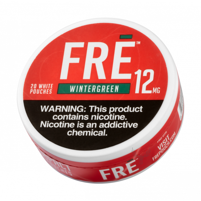 FRE Wintergreen 12MG Nicotine Pouches