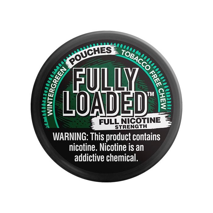 Fully Loaded Wintergreen Pouches - Full Nicotine Strength