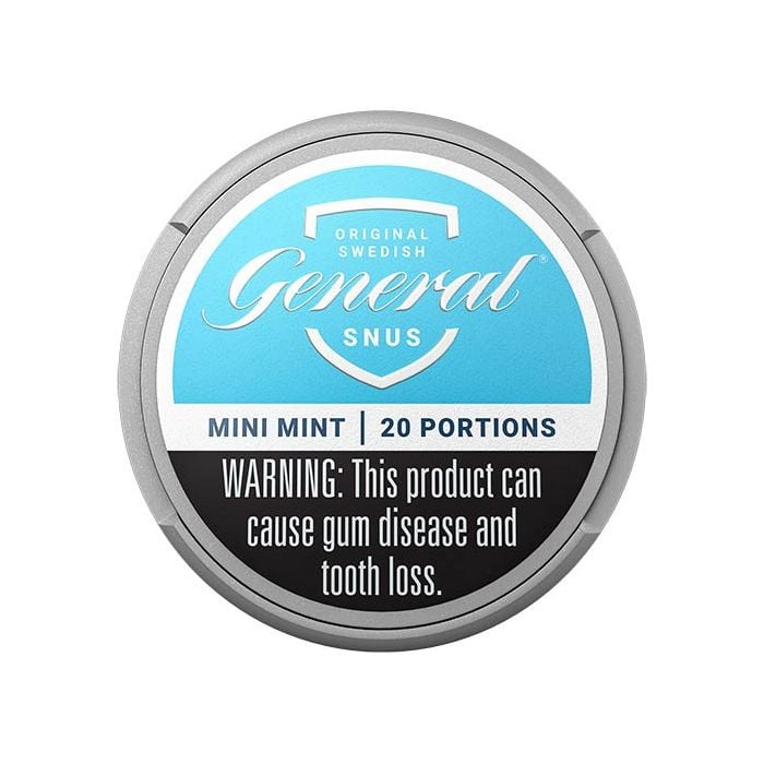 General Dry Mint Mini White Portion Snus