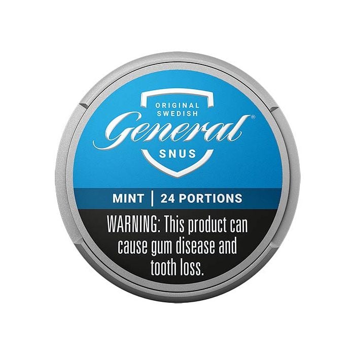 General Mint White Portion Snus