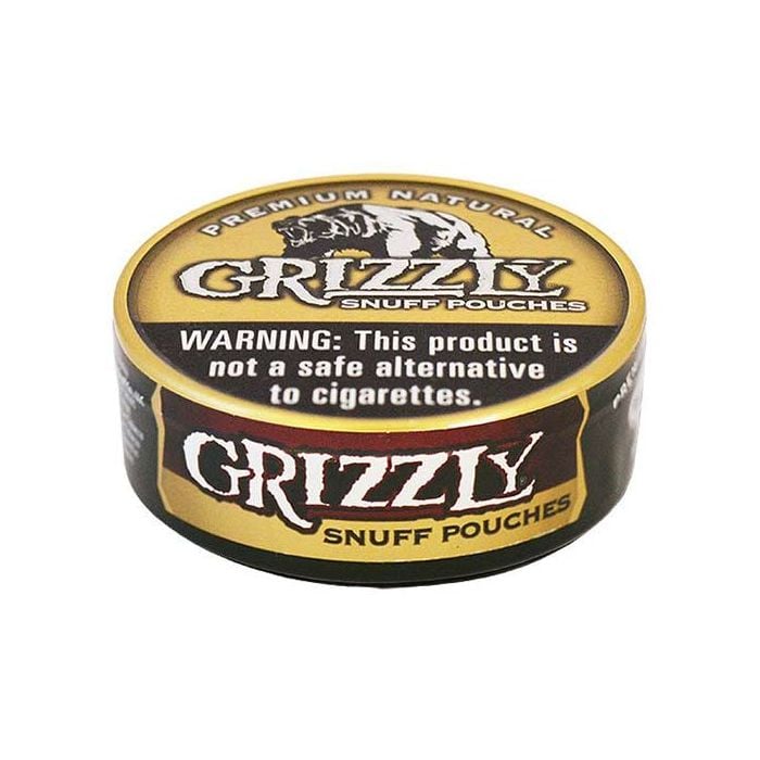 Grizzly Snuff Pouches