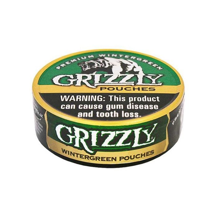Grizzly Wintergreen, .82oz, POUCHES
