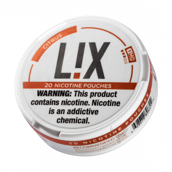 L!X Nicotine Pouches - Citrus 9MG