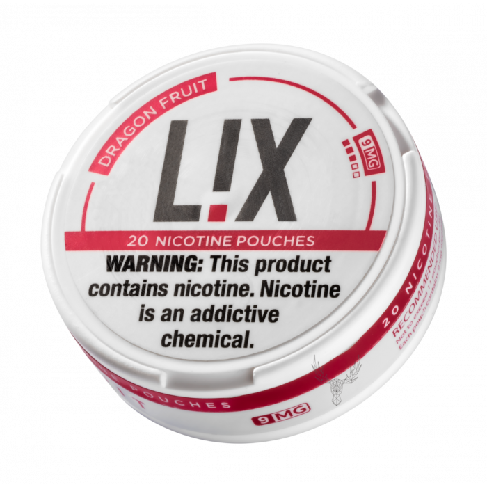 L!X Nicotine Pouches - Dragon fruit 9MG