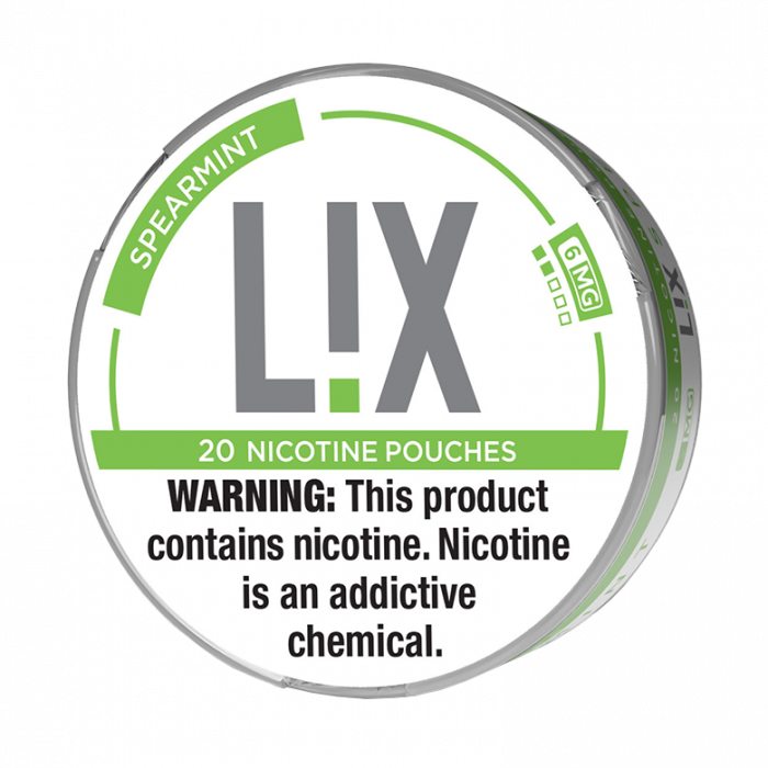 L!X Spearmint 6MG Nicotine Pouches