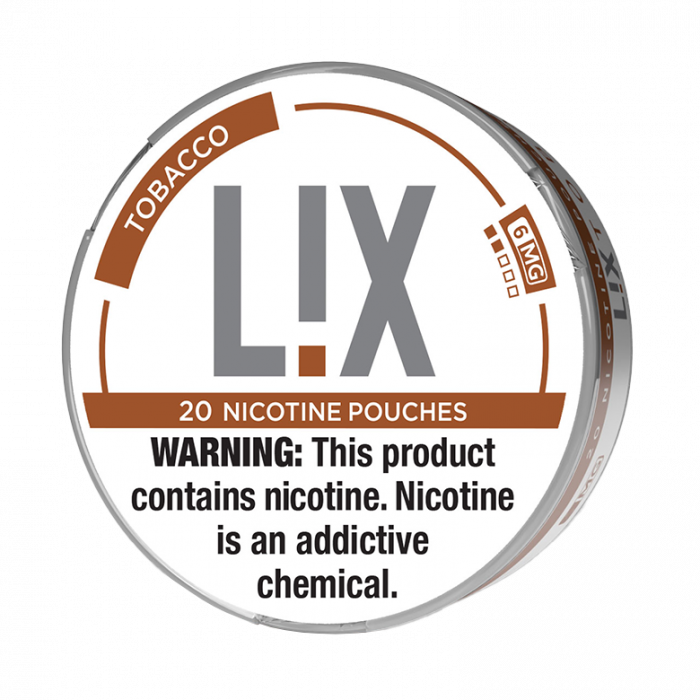 L!X Tobacco 6MG Nicotine Pouches
