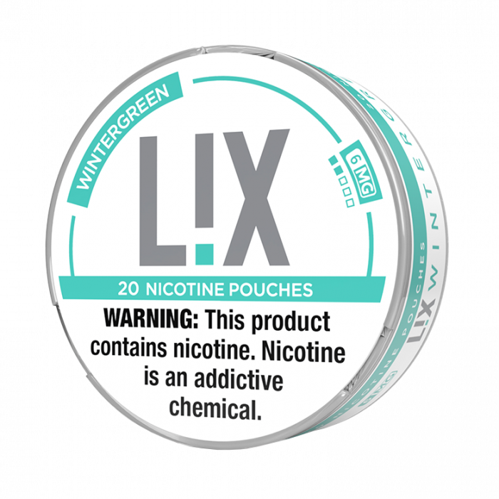 L!X Wintergreen 6MG Nicotine Pouches