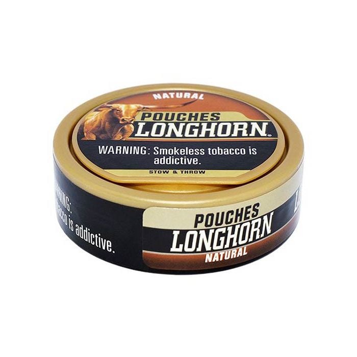 Longhorn Natural Pouches