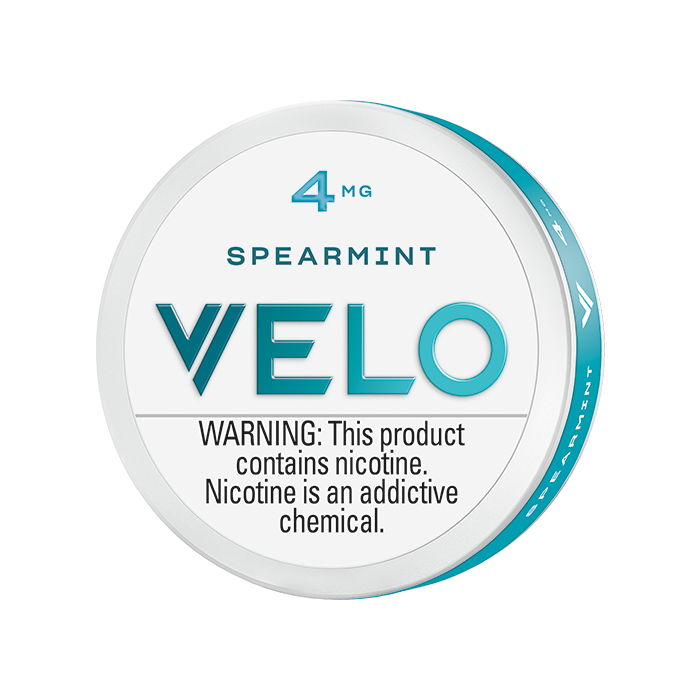 Order VELO Pouch Spearmint 4MG Nicotine Pouches Northerner US