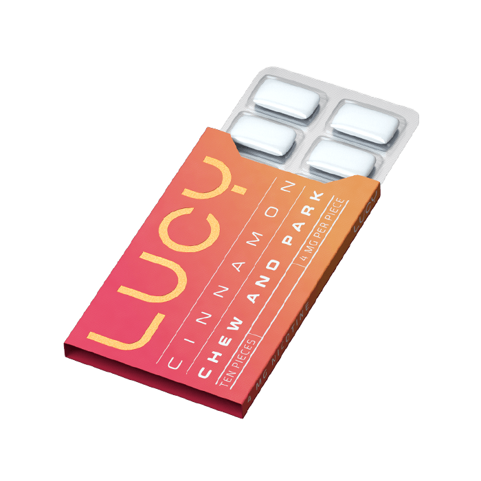 Order Lucy Cinnamon 4mg Nicotine Gum Northerner Us
