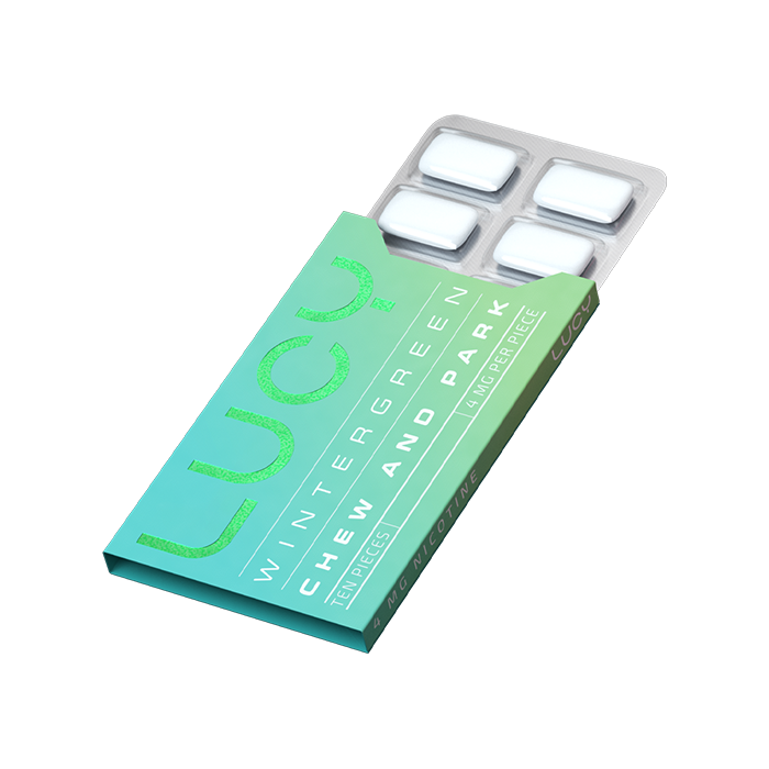 Lucy Wintergreen 4MG, Nicotine Gum