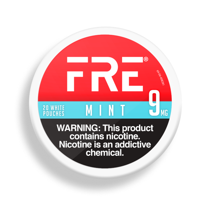 FRE Mint 9MG Nicotine Pouches