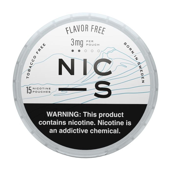 NIC-S Flavor Free 3MG