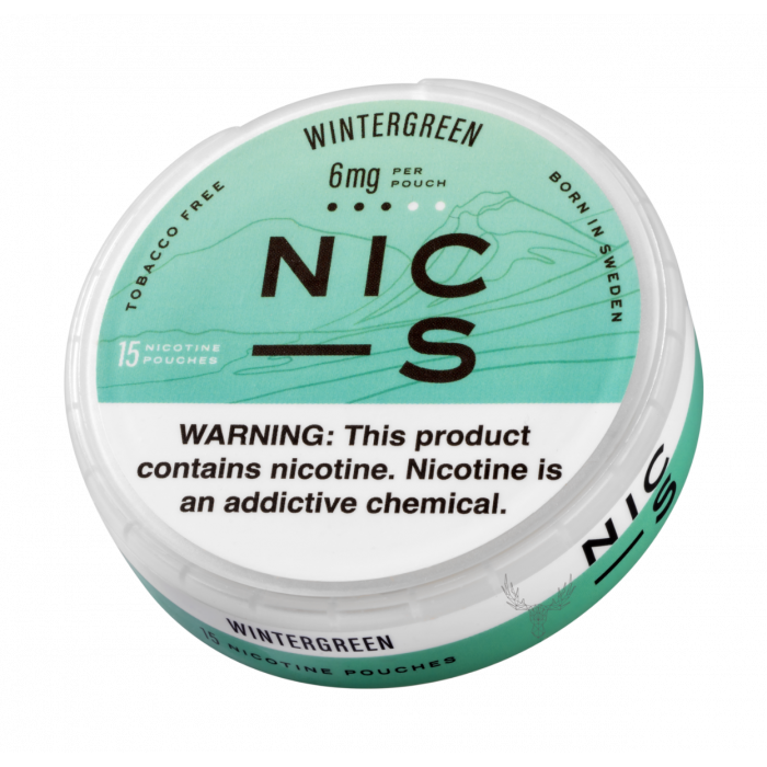 NIC-S Wintergreen 6MG