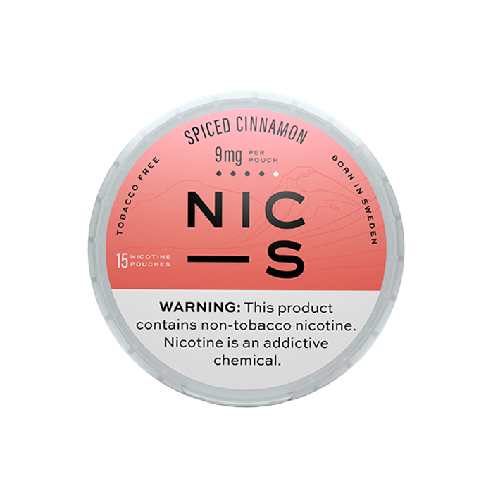 NIC-S Spiced Cinnamon 9MG Nicotine Pouches