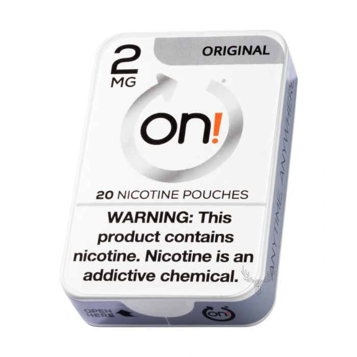 On! 2MG Original Mini Dry Nicotine Pouches