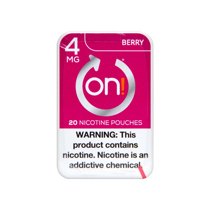 on! Berry 4mg Dry White Mini