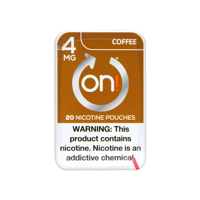 on! Coffee 4mg Dry White Mini