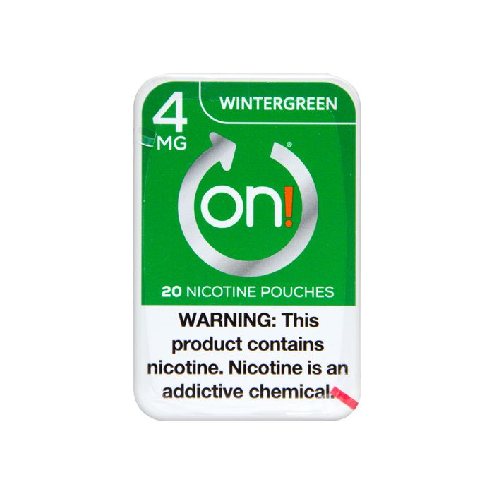 on! Wintergreen 4mg Dry White Mini