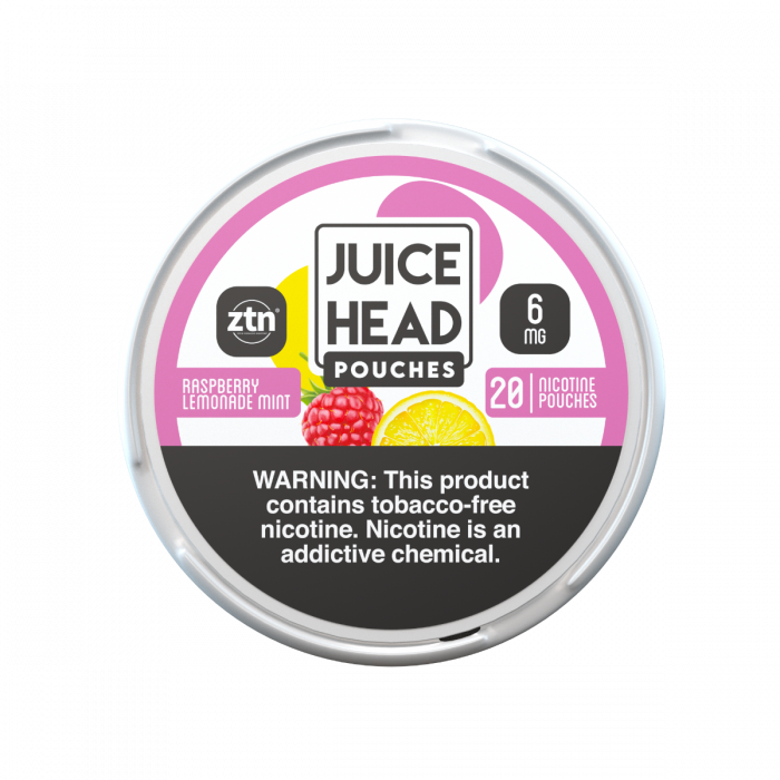 Juice Head POUCHES - Raspberry Lemonade Mint 6MG