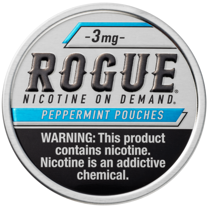 Rogue 3MG Peppermint Slim Dry Nicotine Pouches