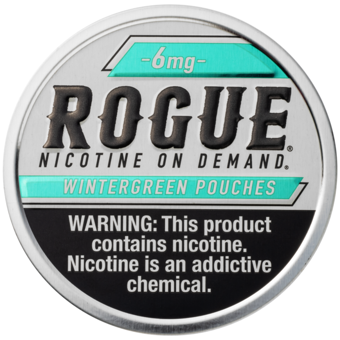 Rogue 6MG Wintergreen Slim Dry Strong Nicotine Pouches