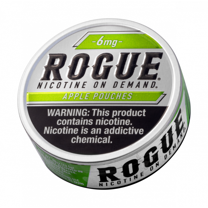 Rogue 6MG Apple Slim Dry Strong Nicotine Pouches
